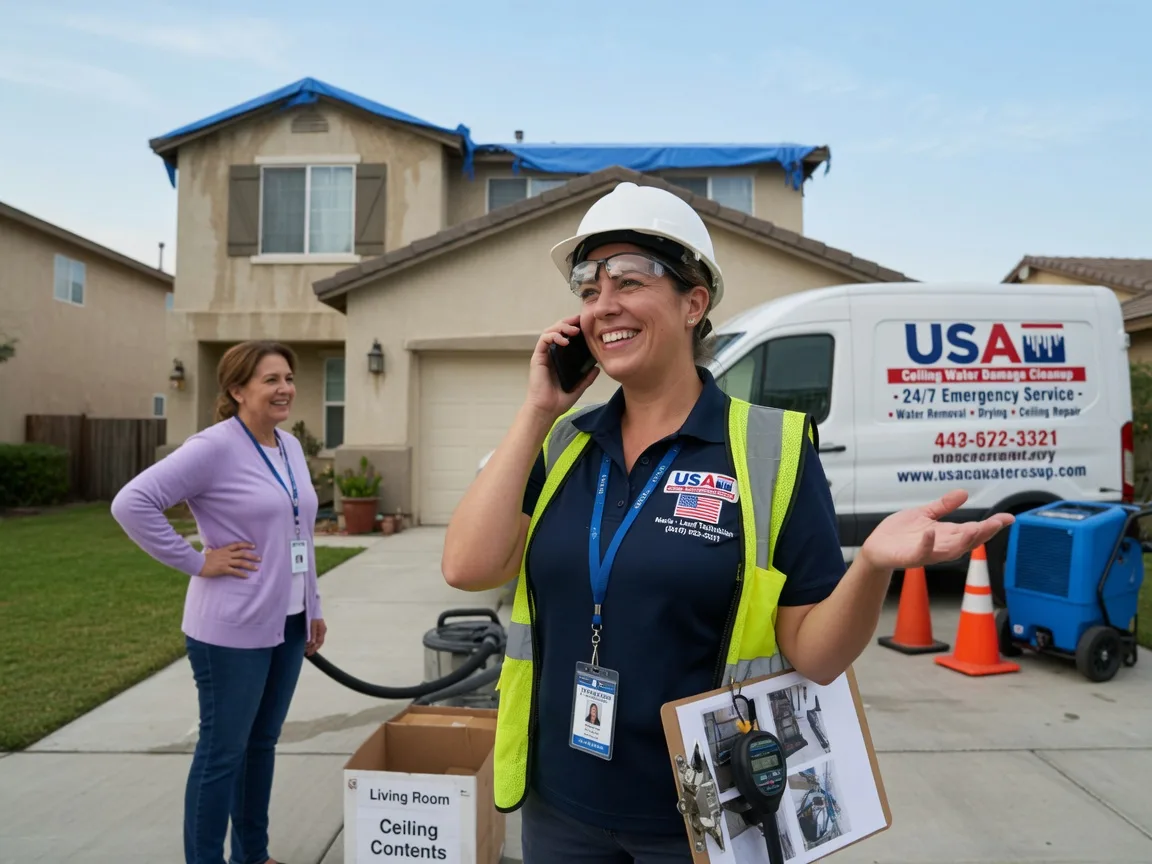 Ceiling Water Damage Restoration Harmon, IL FAQs